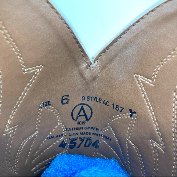 Vintage Acme Pink Western Cowboy Boots - Picture 10 of 10